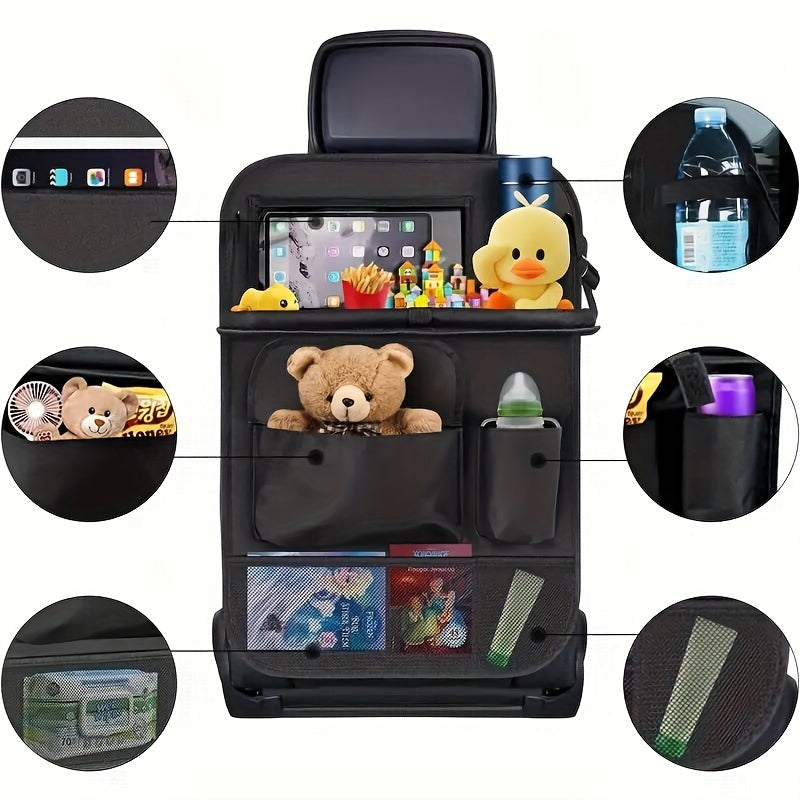 Car Seat Organizer Back Seat Storage Bag Oxford Cloth for Car Interior