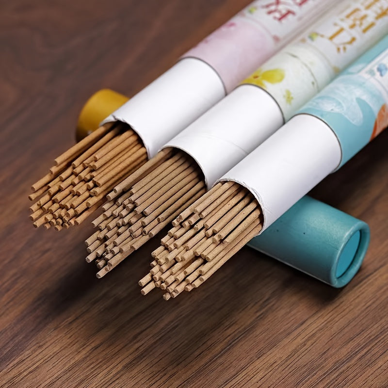 40 Pieces Floral Scented Incense Sticks for Air Purification and Odor Elimination in Osmanthus Lavender Rose Scents