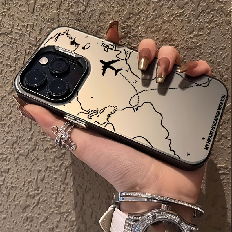 Чехол для телефона Silver Map Airplane IMD предлагает защиту от ударов и является идеальным подарком для друзей и родственников. Совместим с различными моделями iPhone.