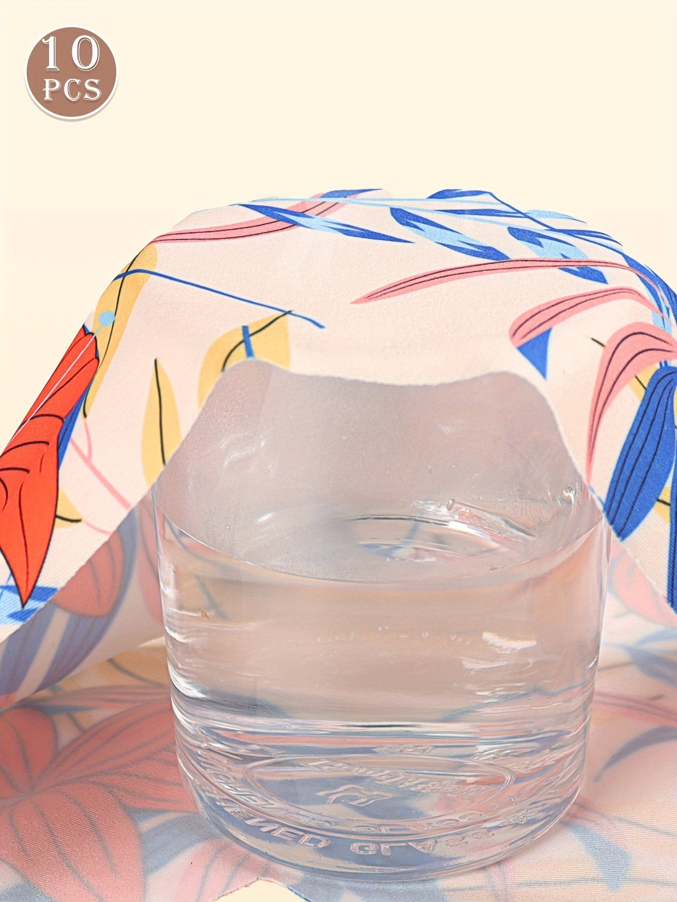 Women's Breathable Floral Art Print Low Waist Briefs Set of 10