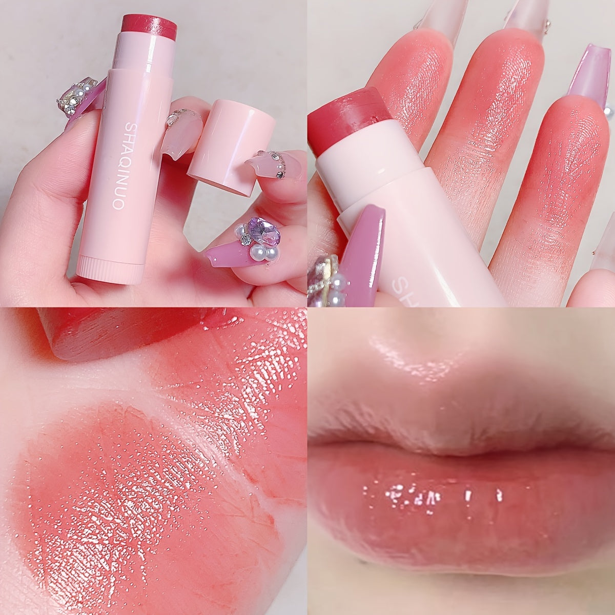 Women Moisturizing Color Lip Balm Anti-Chapped Winter Lipstick