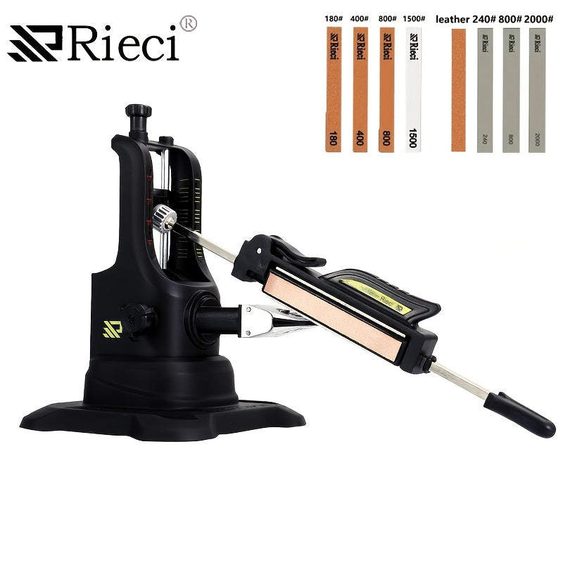 Профессиональный набор точил для кухонных ножей с фиксированным углом и стальным камнем