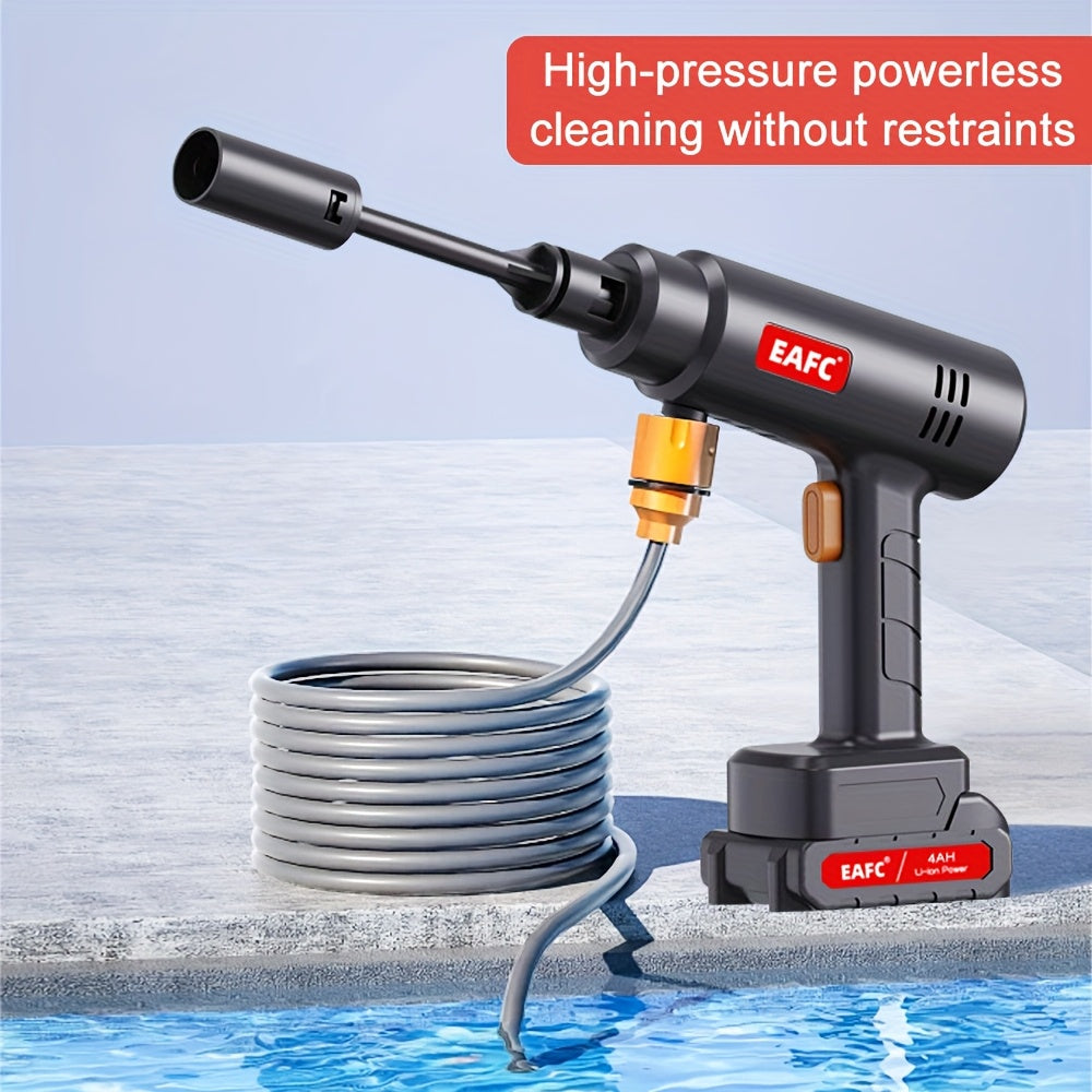 Wireless High Pressure Electric Pressure Washer for Car and Floor Cleaning