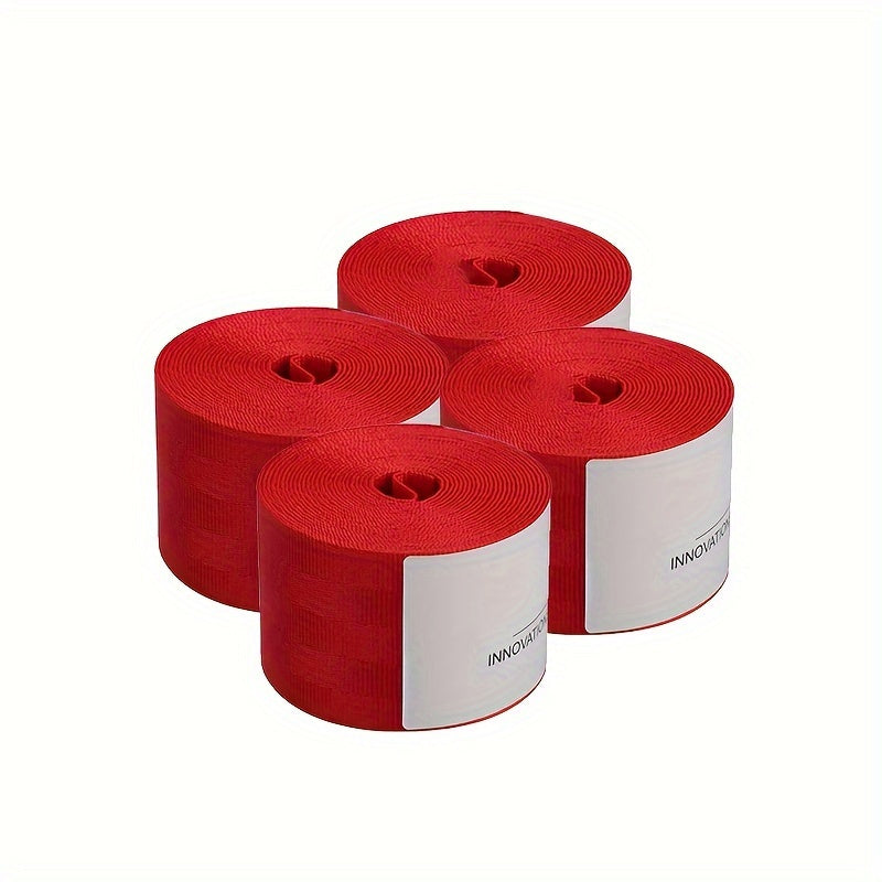 Avtomobil ichki qismi uchun qoplama lenta Qizil naylon bezak lentasi 4.8cm x 3.6m