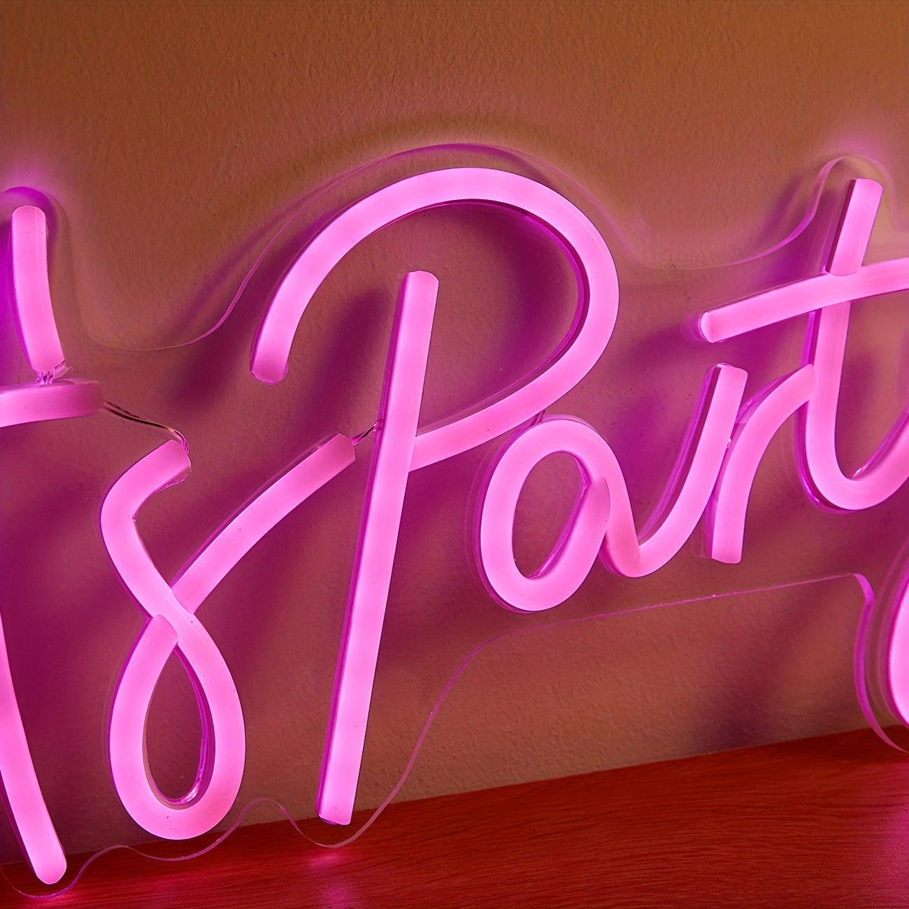White LED Neon Light Sign for Parties and Decorations USB Powered Wall Lamp for Festivals and Weddings