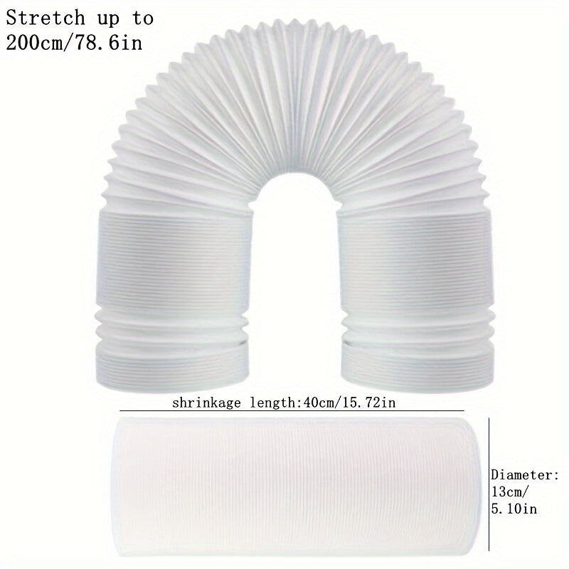 Extendable Stainless Steel and Polypropylene Vent Pipe for Air Conditioner Exhaust Duct