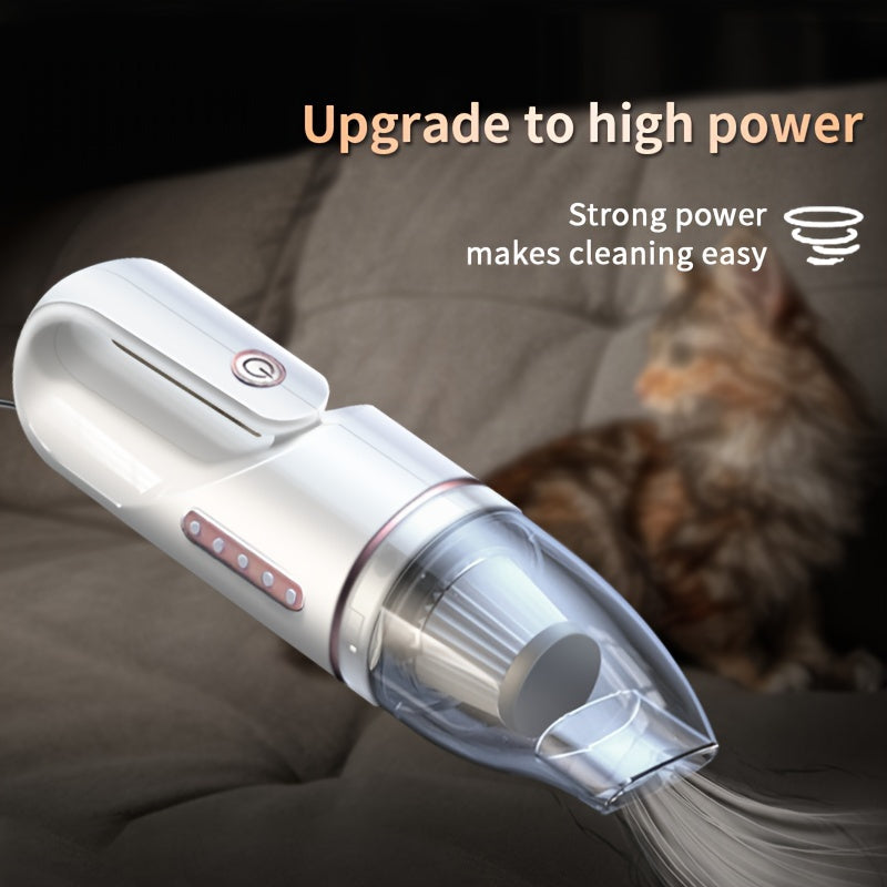Car Handheld Vacuum Cleaner High Suction Compact for Car Interior and Grooves
