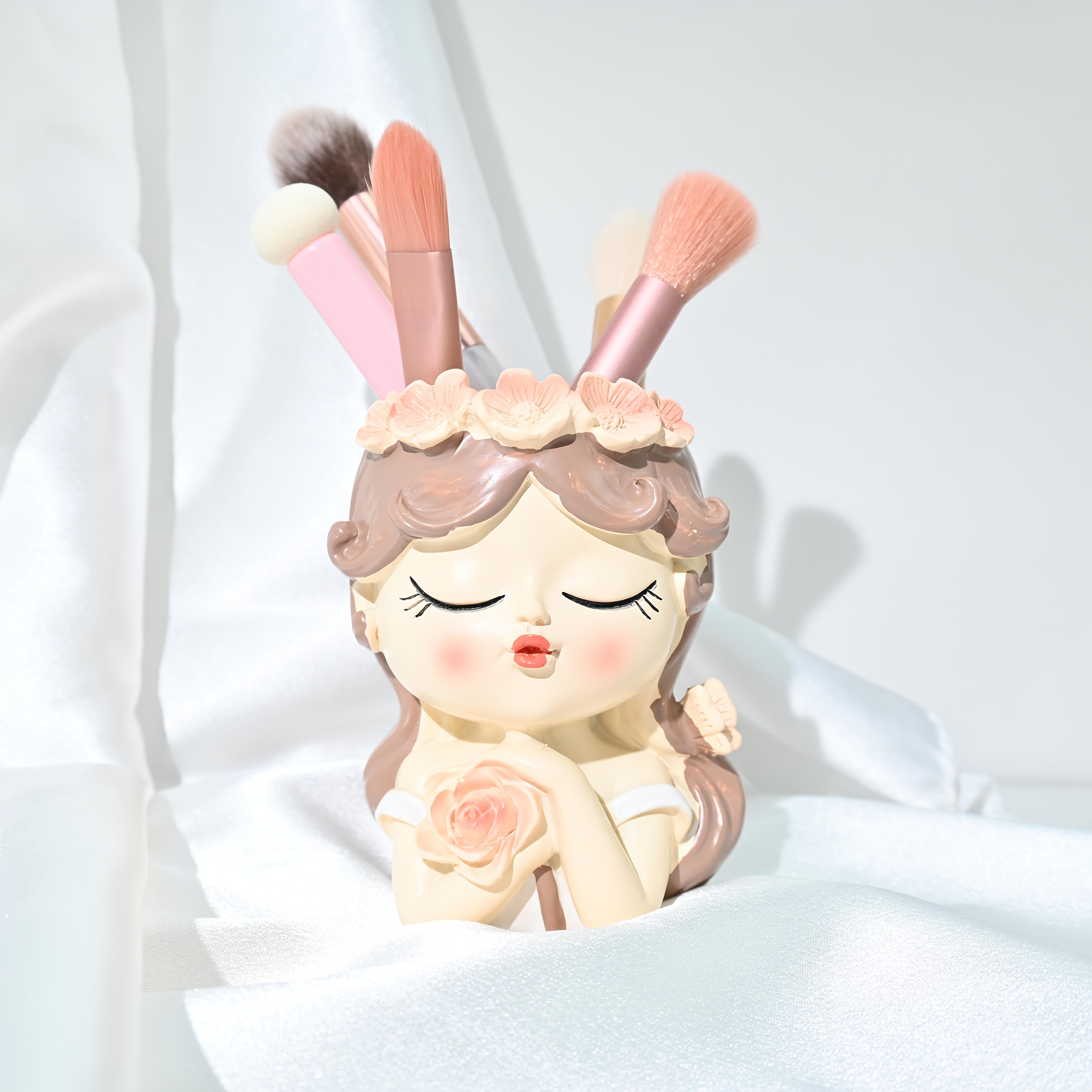 Resin Nordic Nail Art Organizer for Manicure and Pedicure Supplies