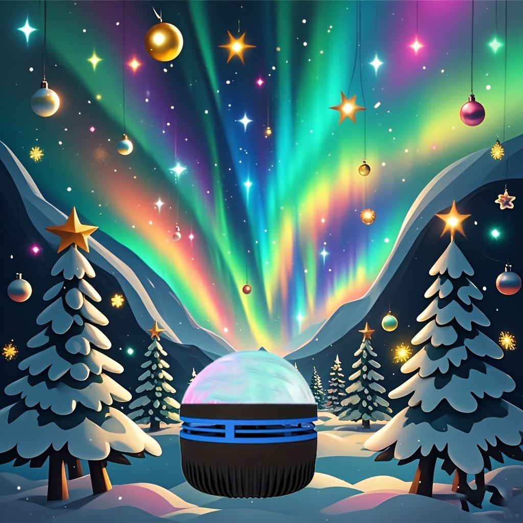 LED Star Projector Night Light for Bedroom Romantic Ambiance Gift