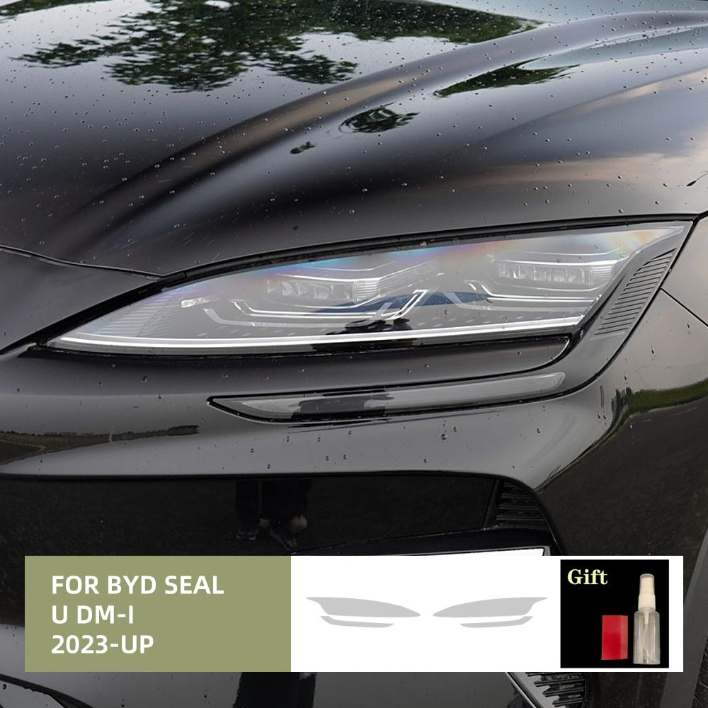 Universal Car Headlight Protector TPU Film for 2023+ Sedan SUV Anti-Scratch