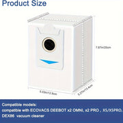 Set of 12 High Capacity Vacuum Bags for Floor Cleaning Compatible with X2 X2 PRO X5 Models