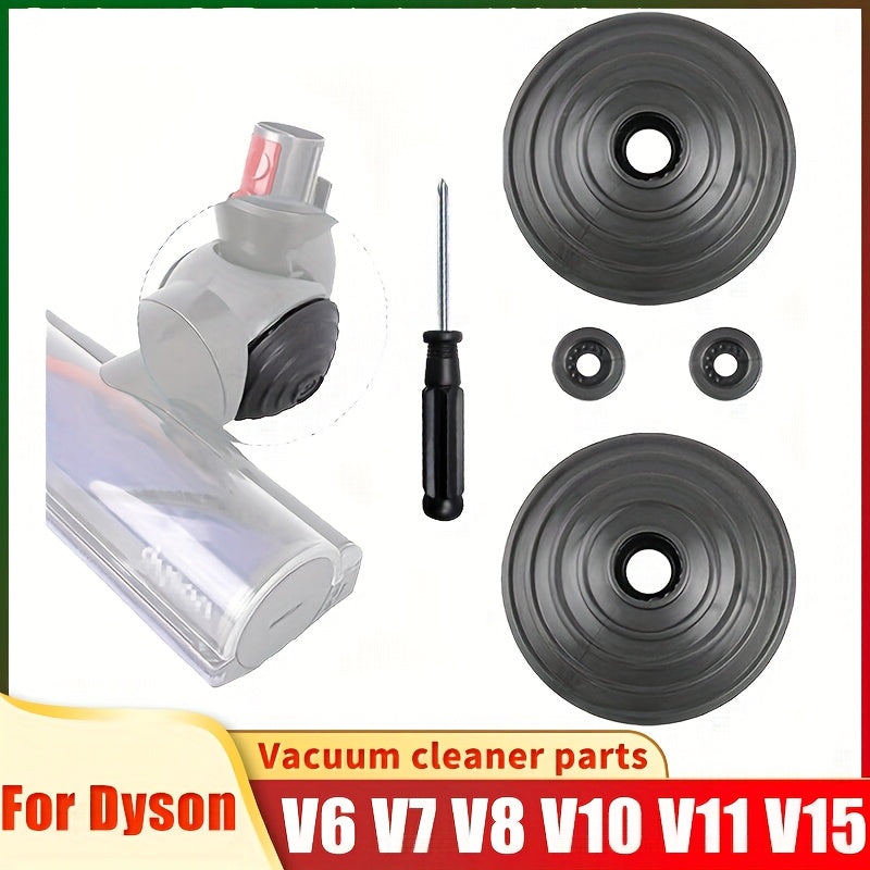Replacement Vacuum Wheel Kit for V6 V7 V8 V10 V11 V12 Models Durable Plastic