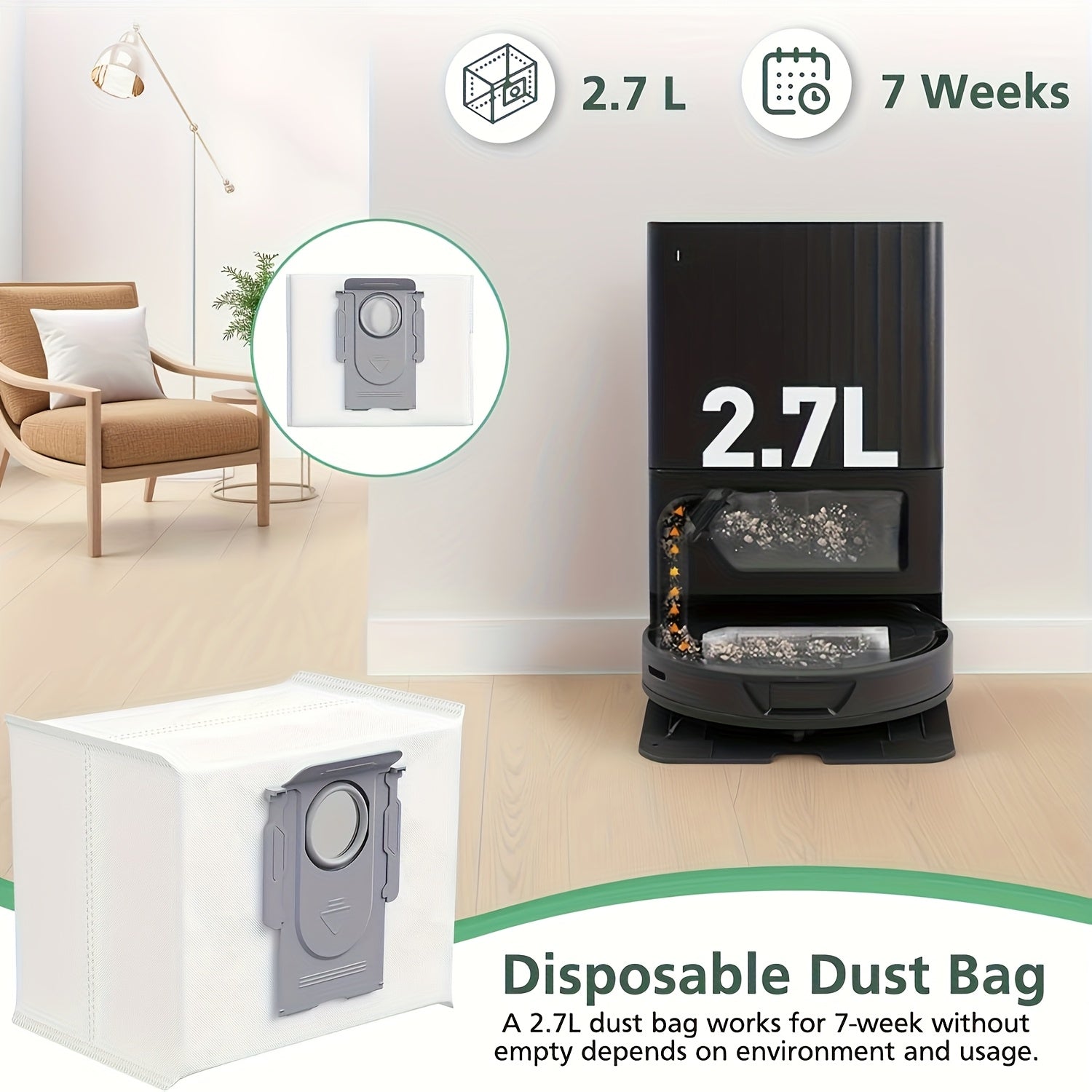 39-tilpakkali vakuum tozalash uchun aksessuarlar to'plami Roborock Q5 Max+/Q5 Duo/Roller+/Q5 Pro+/Q8 Max+