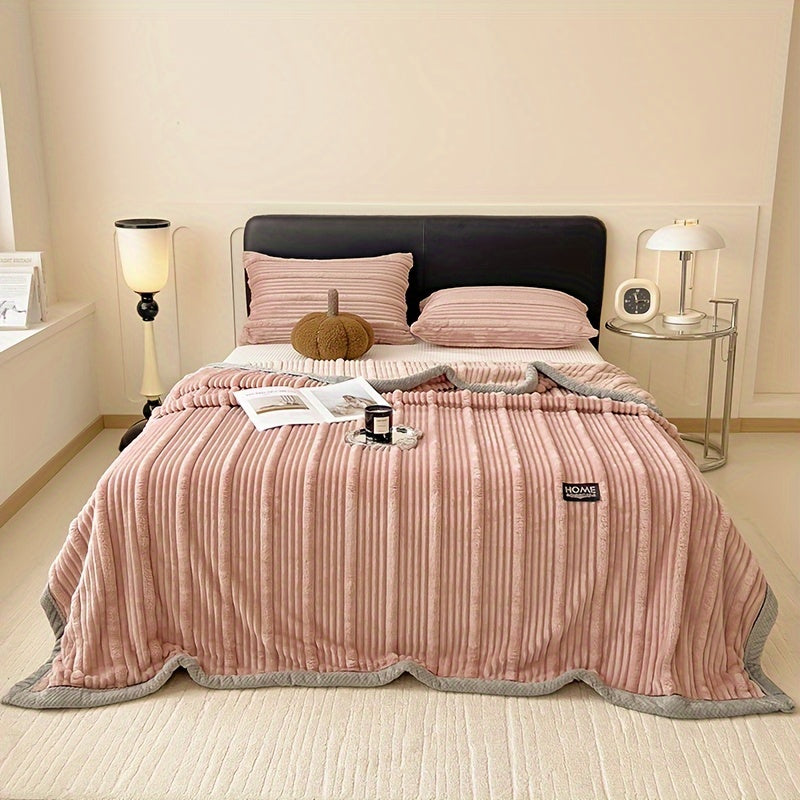 Faux Fur Throw Blanket Soft Warm Cozy for Couch Bed Travel All-Season Gift