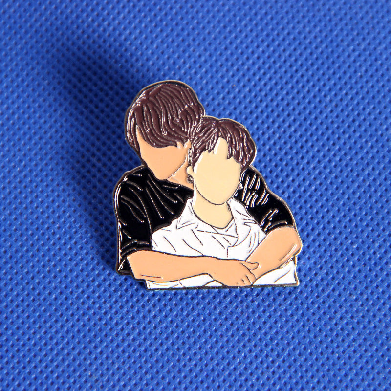Enamel Pin Accessories for Backpacks Hats and Bags Alloy Kpop Lapel Pin Brooch Gift