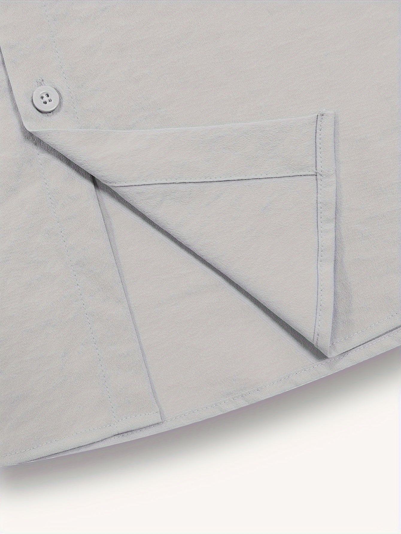 Men's Summer Casual 2-Piece Outfit Short Sleeve Lapel Shirt with Chest Pocket and Drawstring Pants