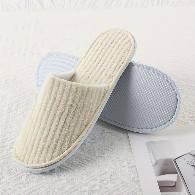 Disposable Slippers for Home Travel Unisex Thickened Sole Non-Slip