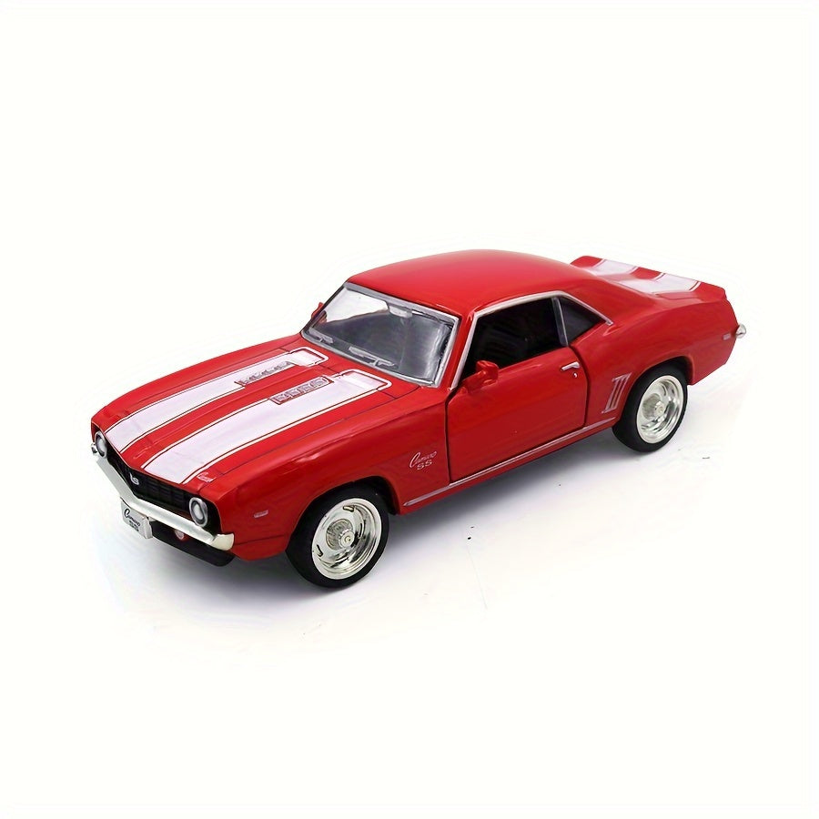 Coche de aleación para niños, modelo retro, coche deportivo, colección de juguetes, regalo