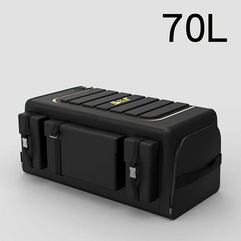 Folding Car Trunk Storage Box Organizer Oxford Material Universal Fit