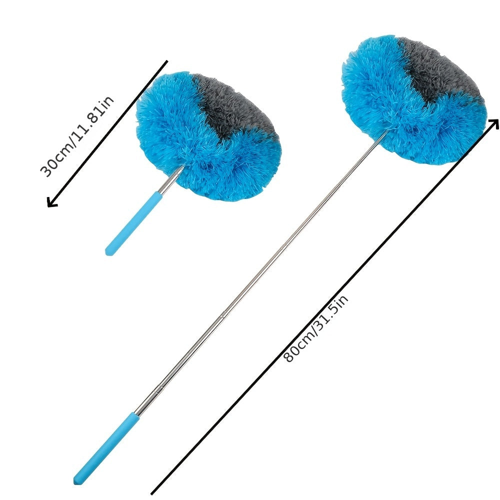 Universal Telescopic Ceiling Fan and RV Roof Cleaning Brush
