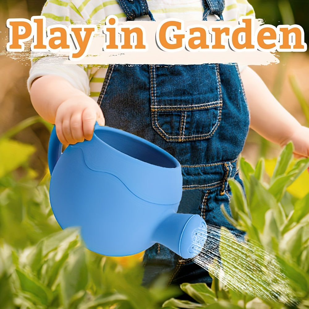 Silicone Watering Can Toy for Toddlers Lightweight Bath Beach Garden Play