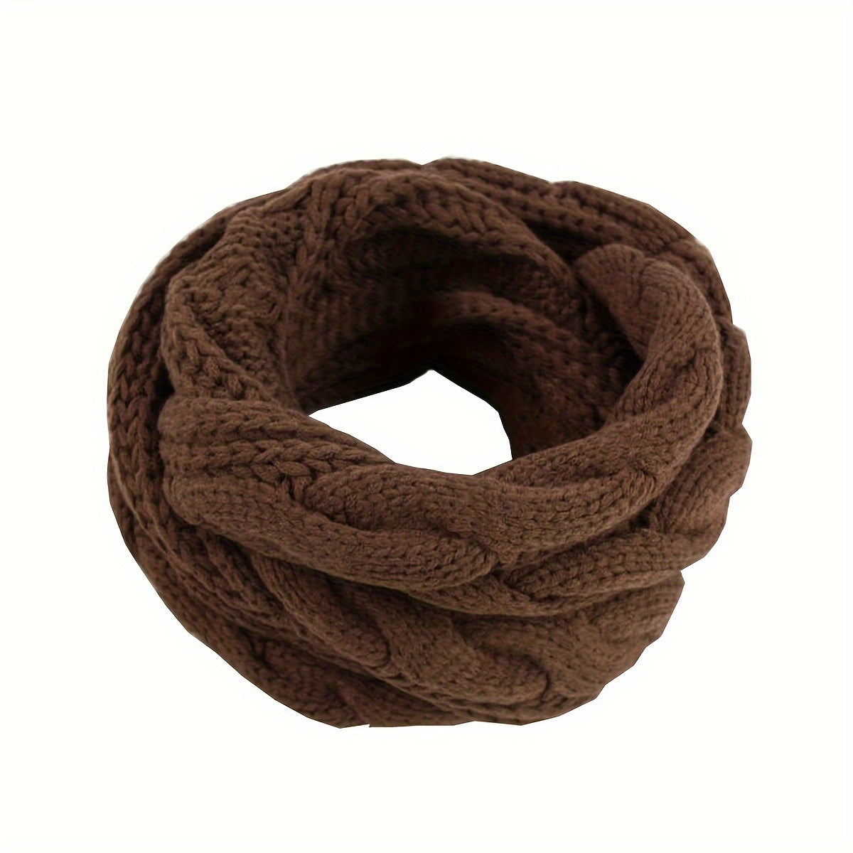 Women's Infinity Scarf Knit Warm Soft Autumn Winter Elastic Coldproof Neck Cover