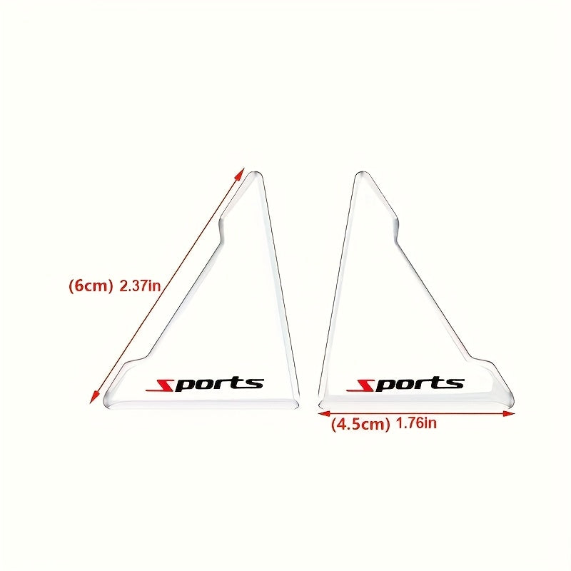 Set of 2 Car Door Corner Protectors Transparent Silicone Scratch Guards