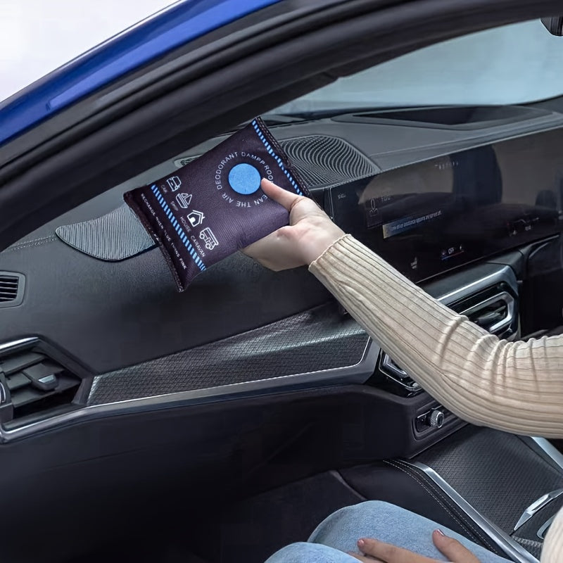 Bolsa deshumidificadora para el interior del coche, absorbente de humedad para vehículos
