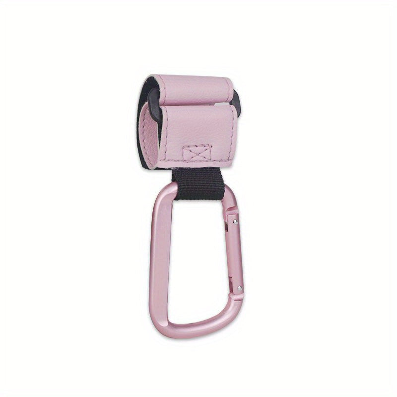 Faux Leather Buckle for Mountain Climbing Electric Bicycles Baby Strollers with Portable Hook