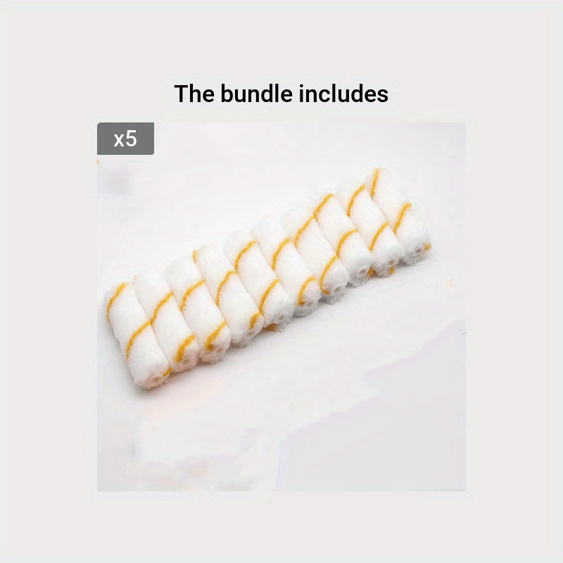 11 dona bo'yoq rulosi to'plami, qoplamalar bilan, devorlar uchun, 10.16 sm, Tijorat maqsadlarida