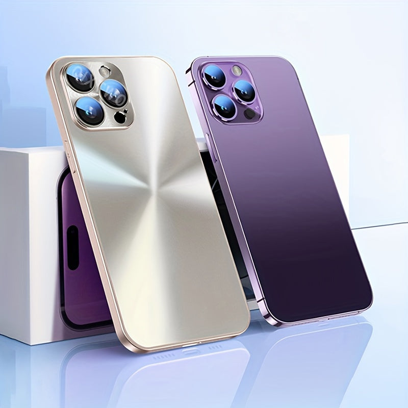 Laser Shockproof Phone Case for iPhone 11-16 Pro Max Plus with Lens Protector