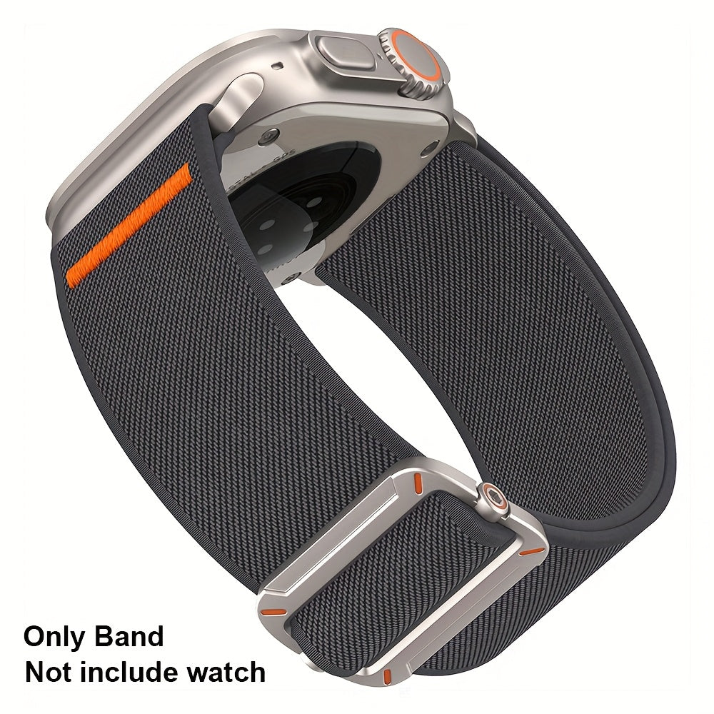 Stretchy Nylon Sport Band for Apple Watch Ultra Series 42mm 49mm Men Women