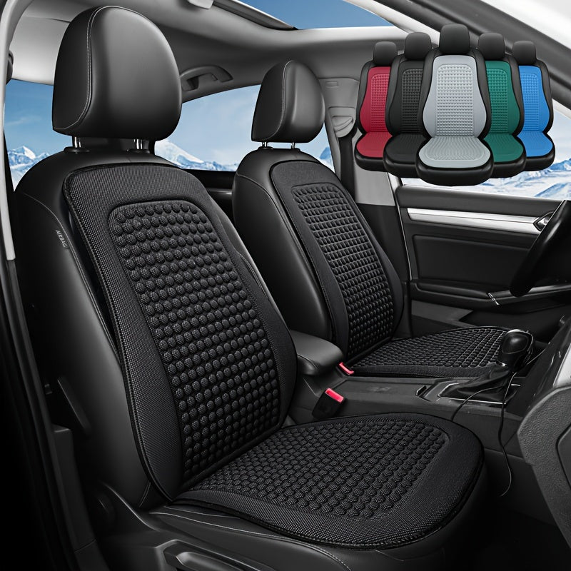 Universal Car Seat Cover Breathable Fabric Front Seat Cushion for All Seasons