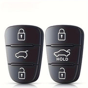 Car Remote Key Shell Silicone Replacement 3 Button Rubber Pad for All Models