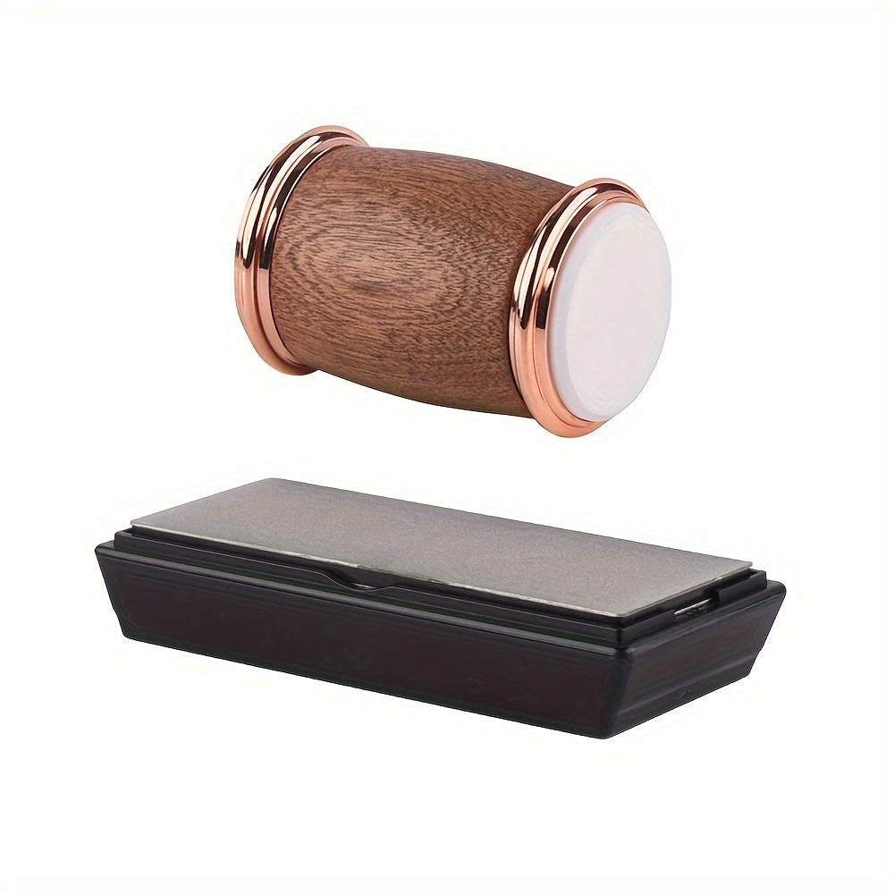 Dreva qo'l bilan ishlatiladigan pichoq o'tkirlagichlar to'plami - qo'lda ishlatiladigan baraban toshli oshxona asbobi, elektr energiyasi talab qilinmaydi