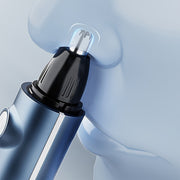 USB rechargeable ear and nose hair trimmer for men and women, travel-friendly