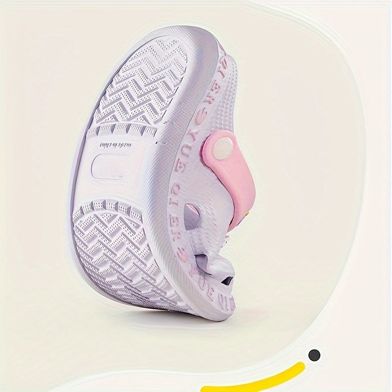 Girls' Cartoon Clogs EVA Slip-On Summer Indoor Outdoor Kids' Shoes