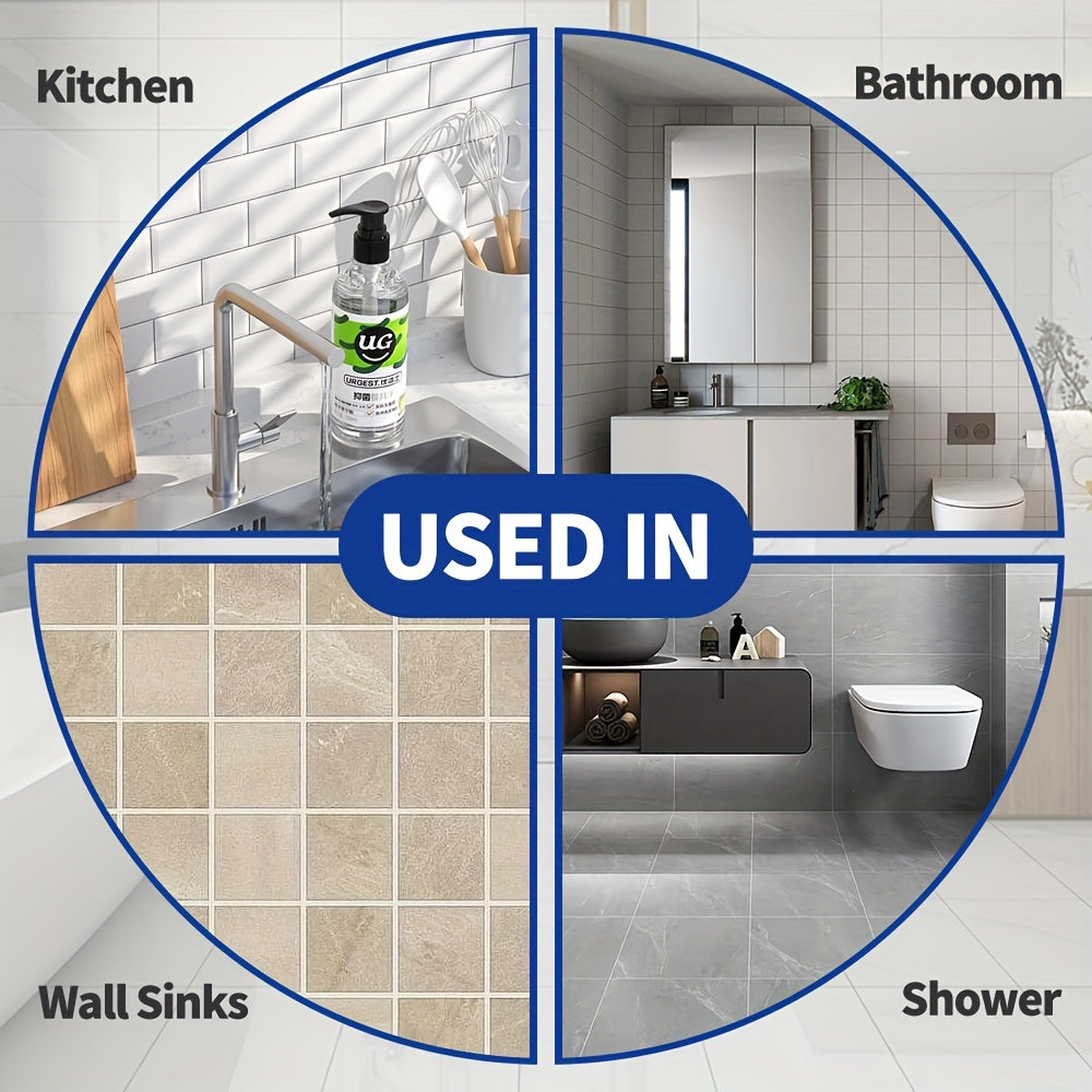 Multi-Purpose Waterproof Tile Sealant for Kitchen and Bathroom - Fast Drying Long-Lasting