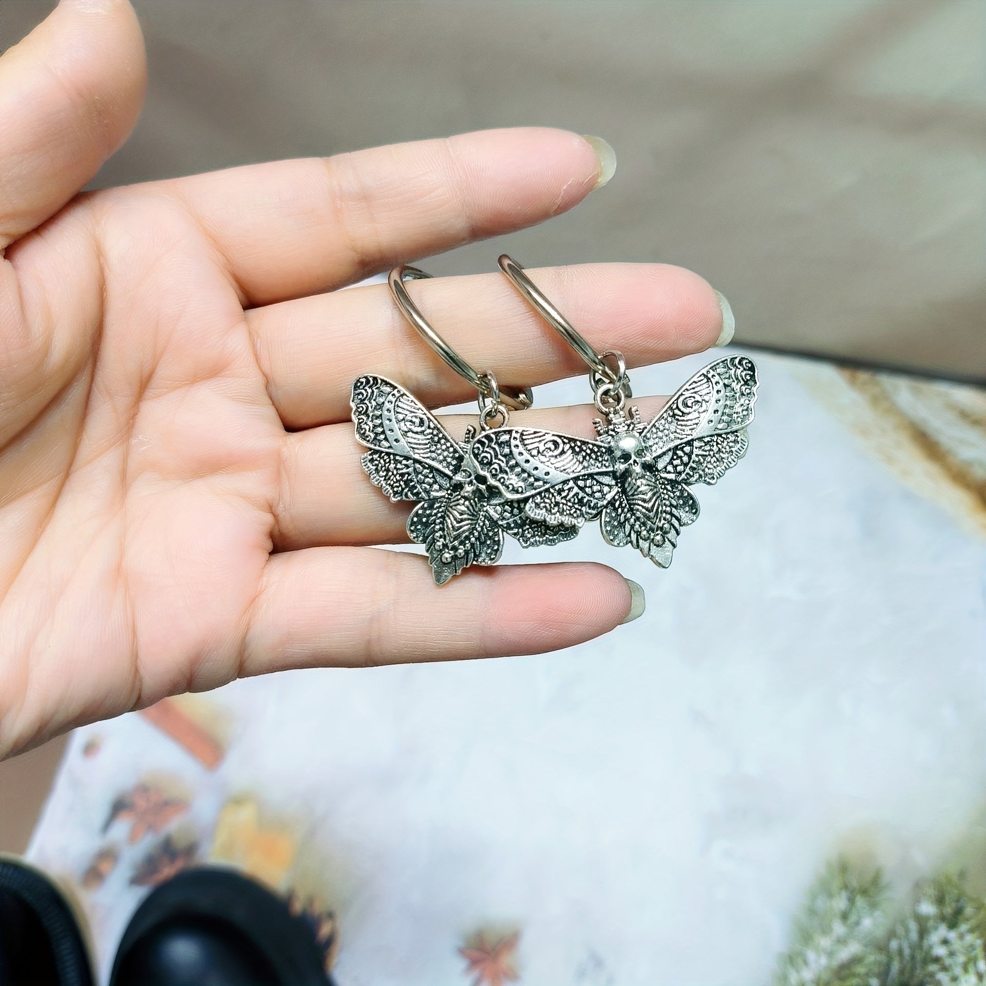 Unisex Alloy Skull Angel Pendants Shoe Decoration Cool DIY Accessories