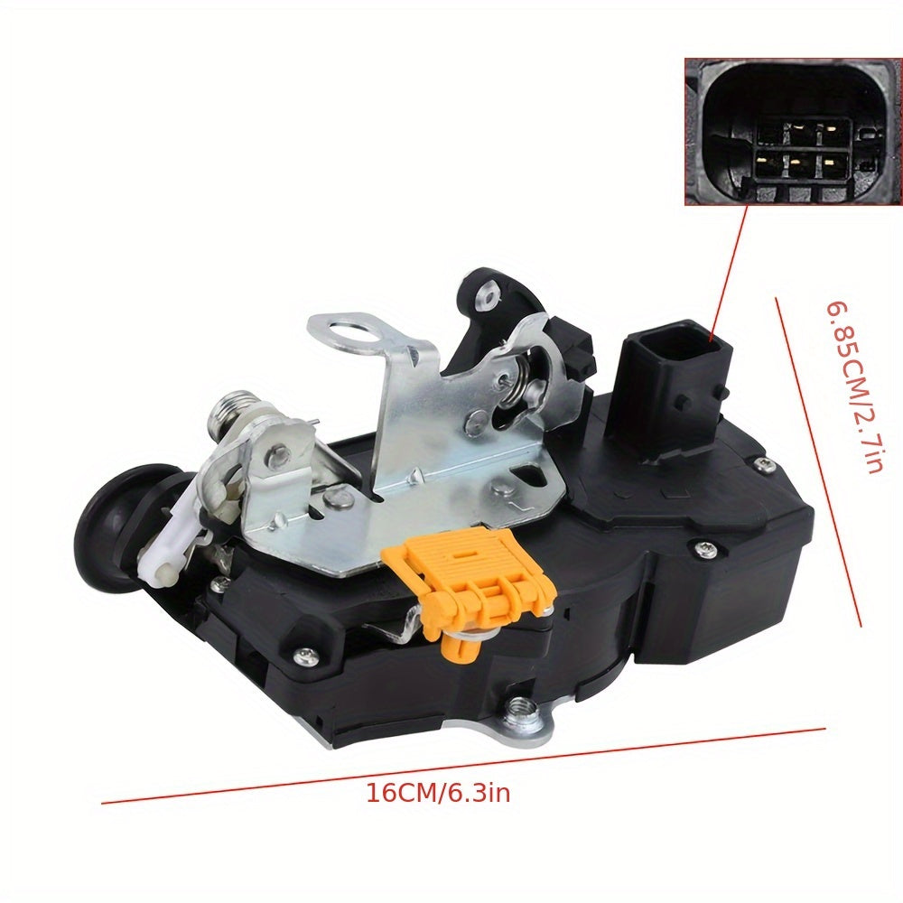Rear Door Lock Actuator Motor for SUV Left and Right Black Yellow Wiring