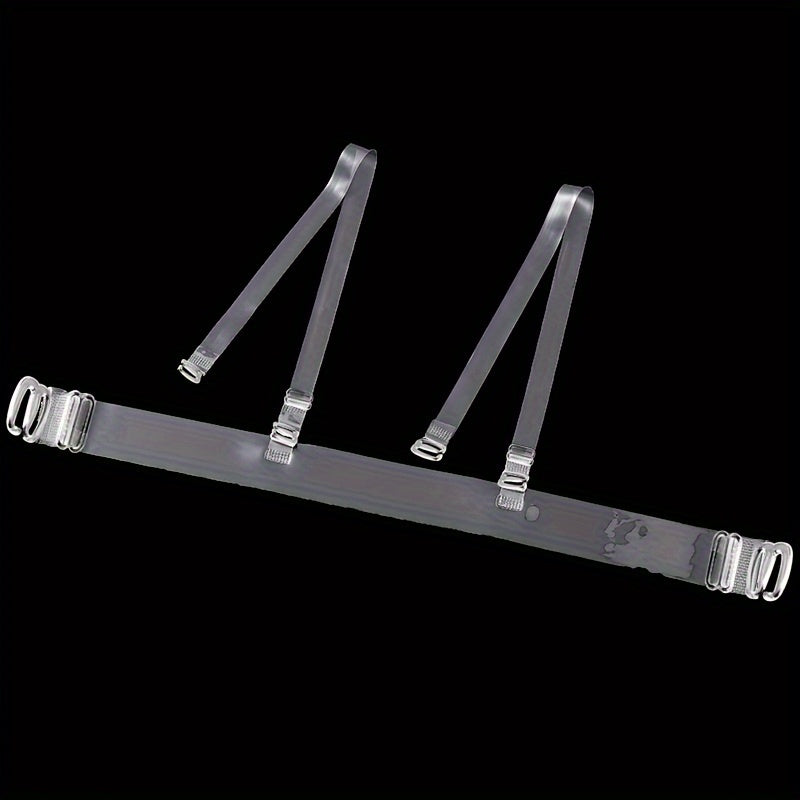 Women's Lingerie Accessories Clear Shoulder Straps Adjustable Invisible Underwear Straps 2 Pcs