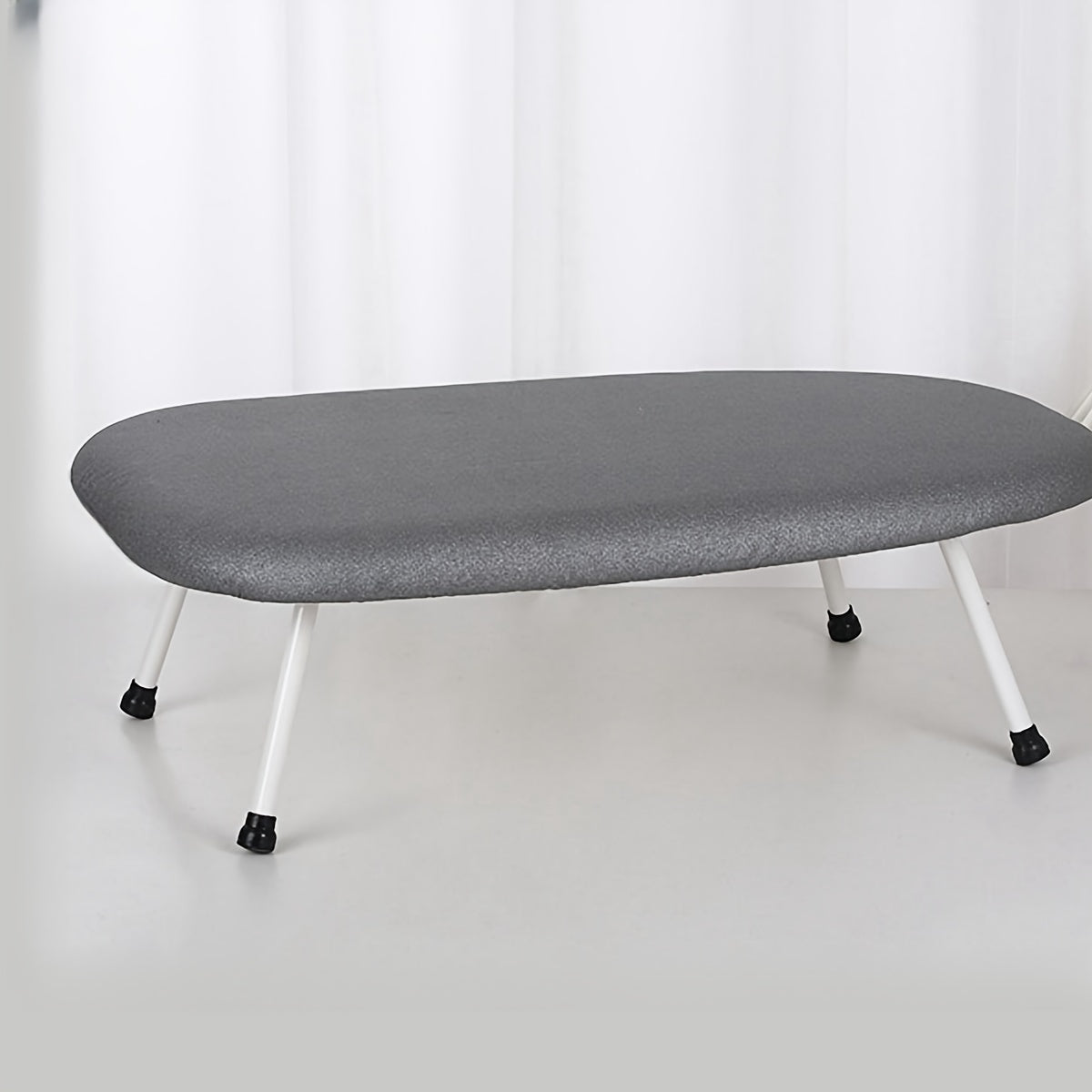 Foldable Countertop Ironing Board with High-Temperature Ironing Surface, 60x37cm