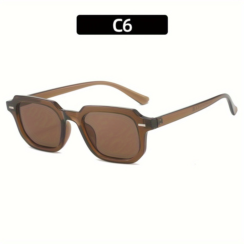 Gafas de sol de estilo retro para mujer, con protección anti-reflejos, montura pequeña para fiestas y clubes