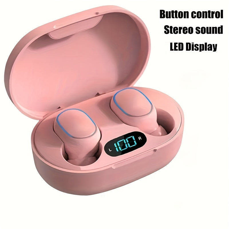 Simsiz sport quloqchinlar raqamli batareya ko'rsatkichi bilan, qayta zaryadlanadigan litiy-polimer, o'yinlar uchun nol kechikish, Type-C USB zaryadlash, yopiq quloq qismi, kondensator mikrofon. Mos keladi