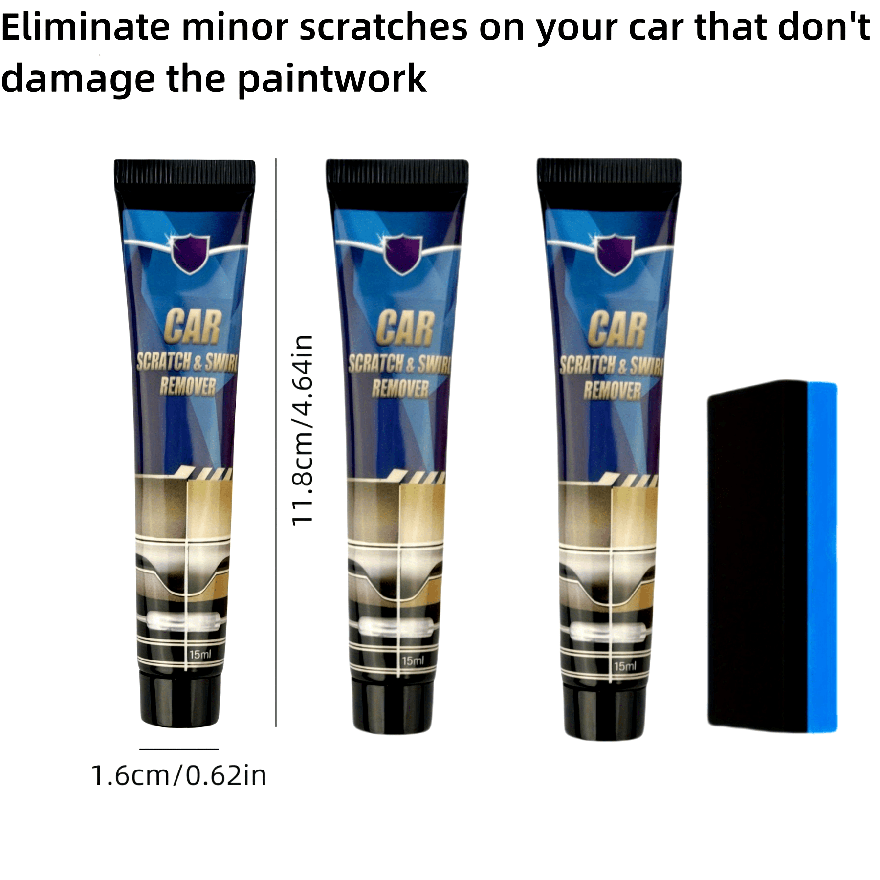 Car Scratch and Swirl Remover Paste Auto Paint Repair Polishing Cream