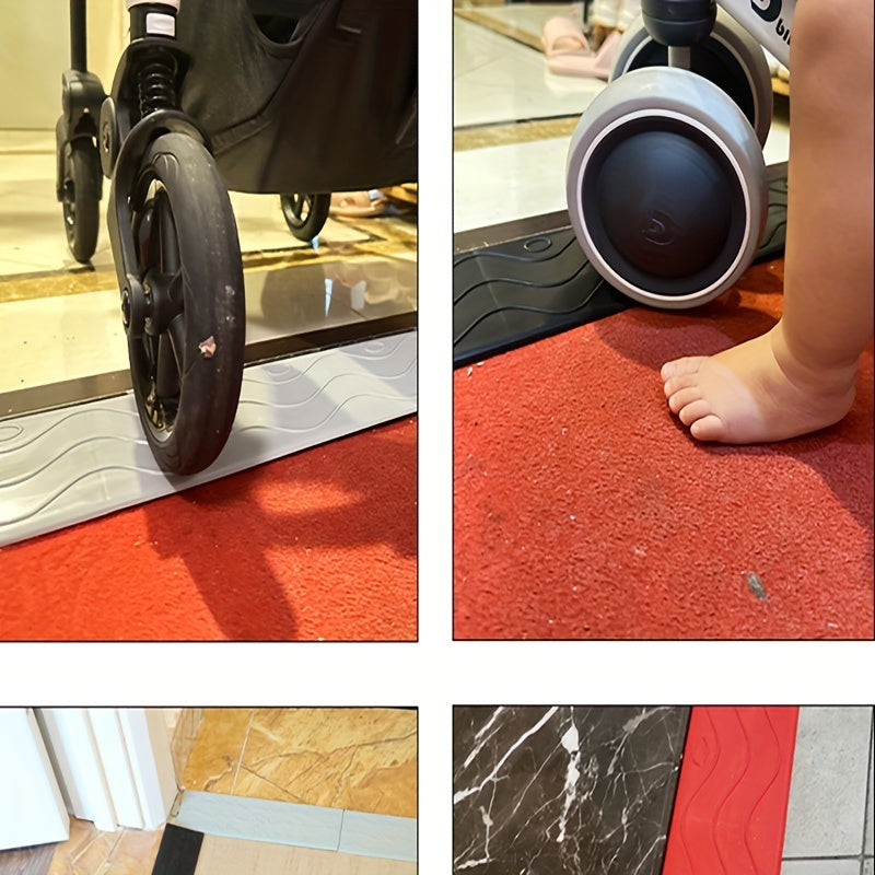 Xiaomi/ECOVACS/iRobot/Roborock/Vakuum tozalagich uchun uy rampasi plitkasi - Plastik qadam pad bilan ko'tarilish mato va eshik qirralari uchun ichki tozalash roboti aksessuari