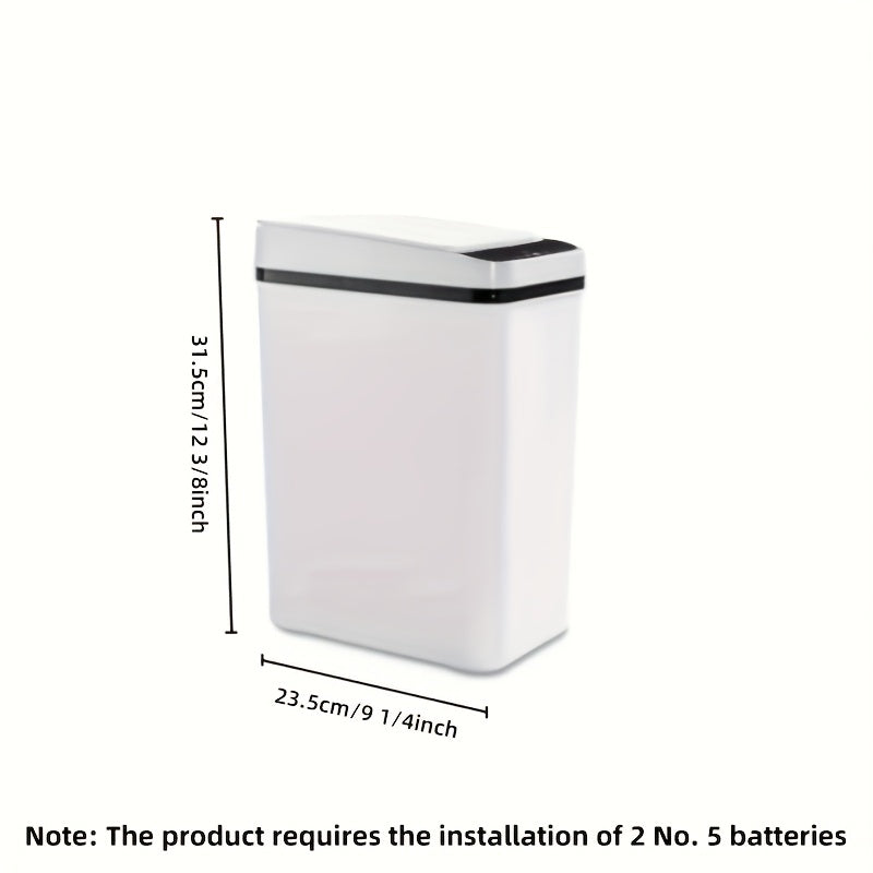 Touchless 2.2-Gallon Trash Can with Automatic Sensor and Seal Lid for Home Office Bathroom