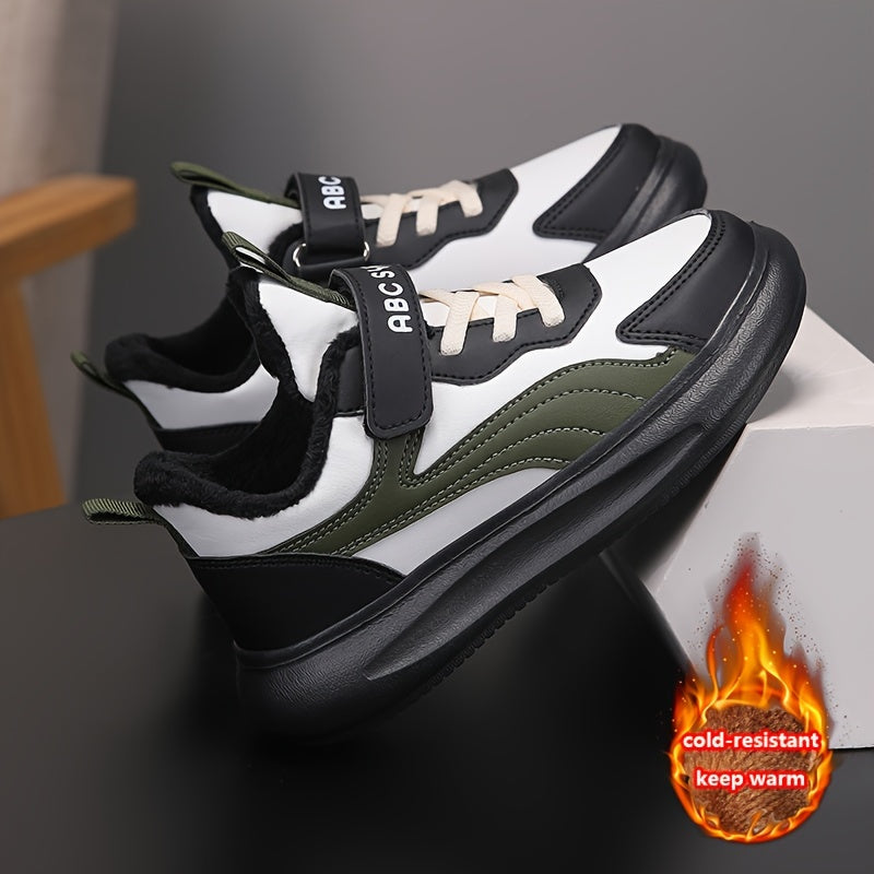 Boys Sports Shoes Autumn Winter 2024 Low Top Sneakers Stripes EVA Fabric