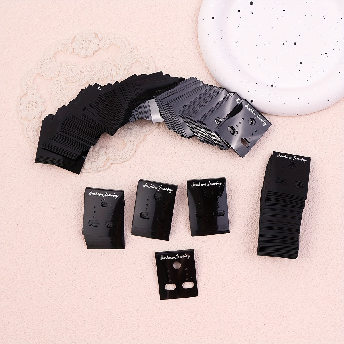 Пластиковая карта для хранения серег на 200 пар, упаковка украшений