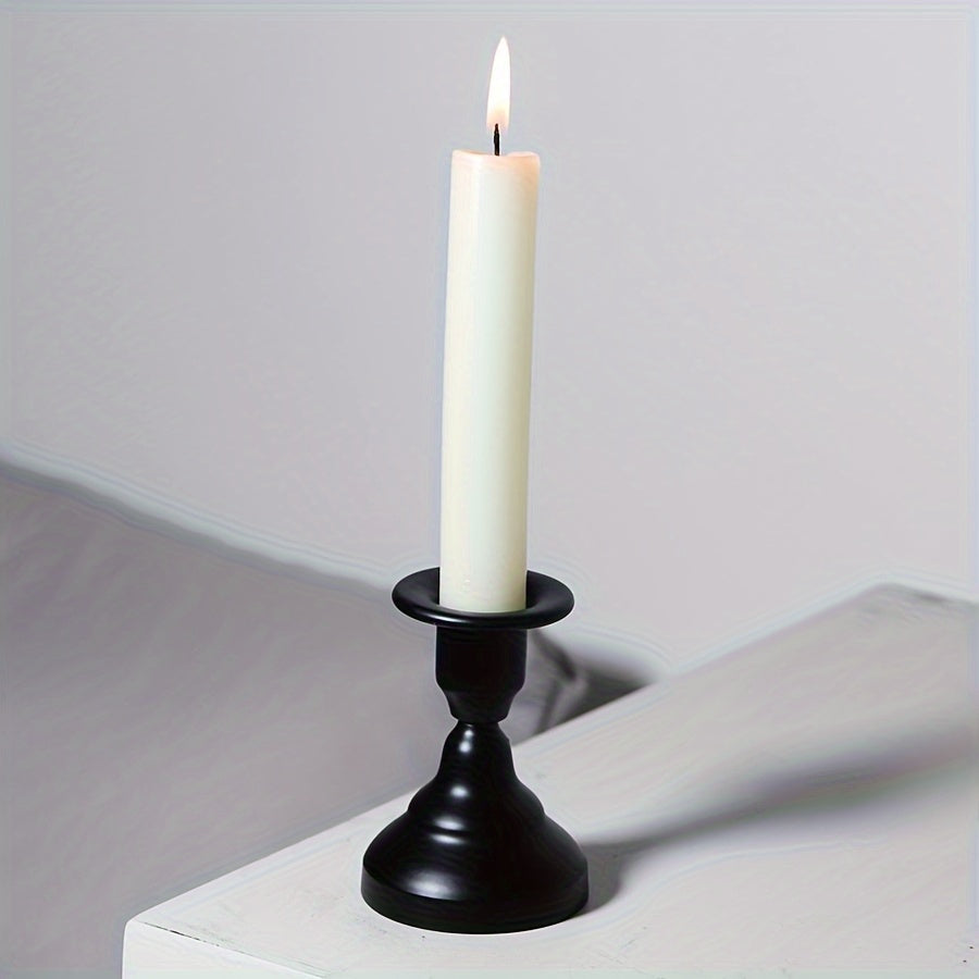 Металлический подсвечник для романтических ужинов и домашнего декора